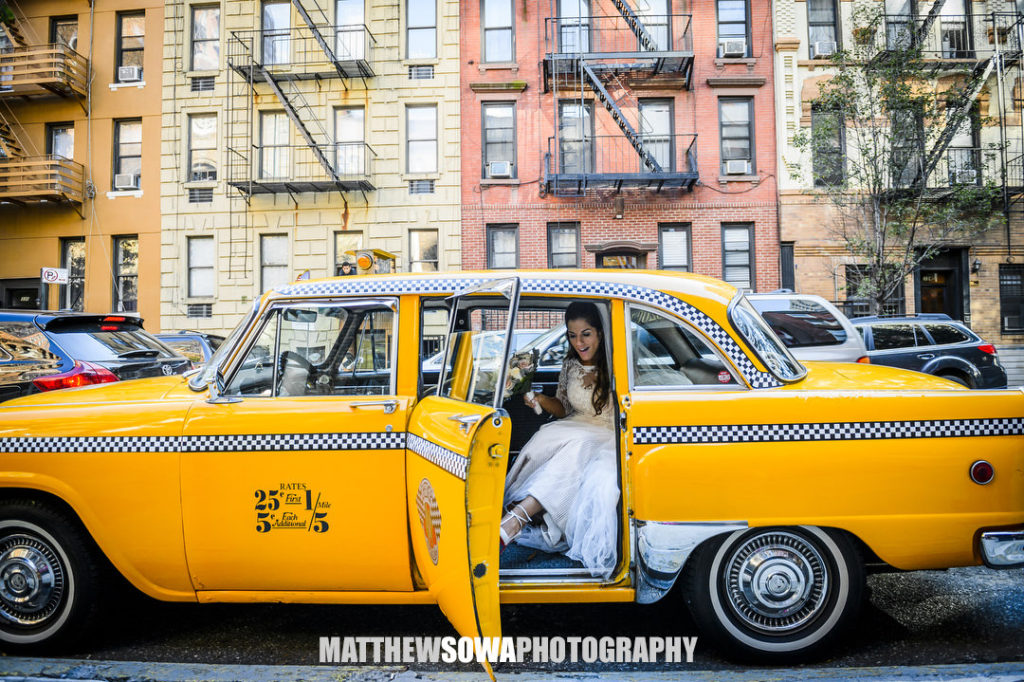 Yellow-Taxi-NYC-Bride