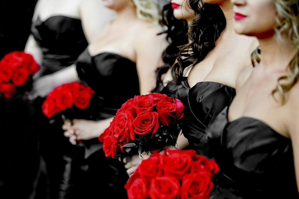 The foundry bridal party wedding ceremony