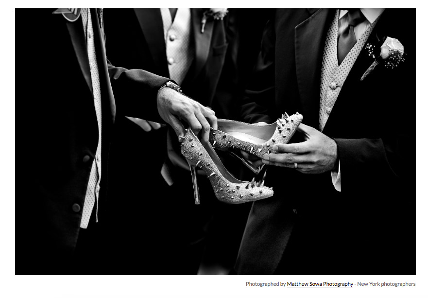 wedding shose photos