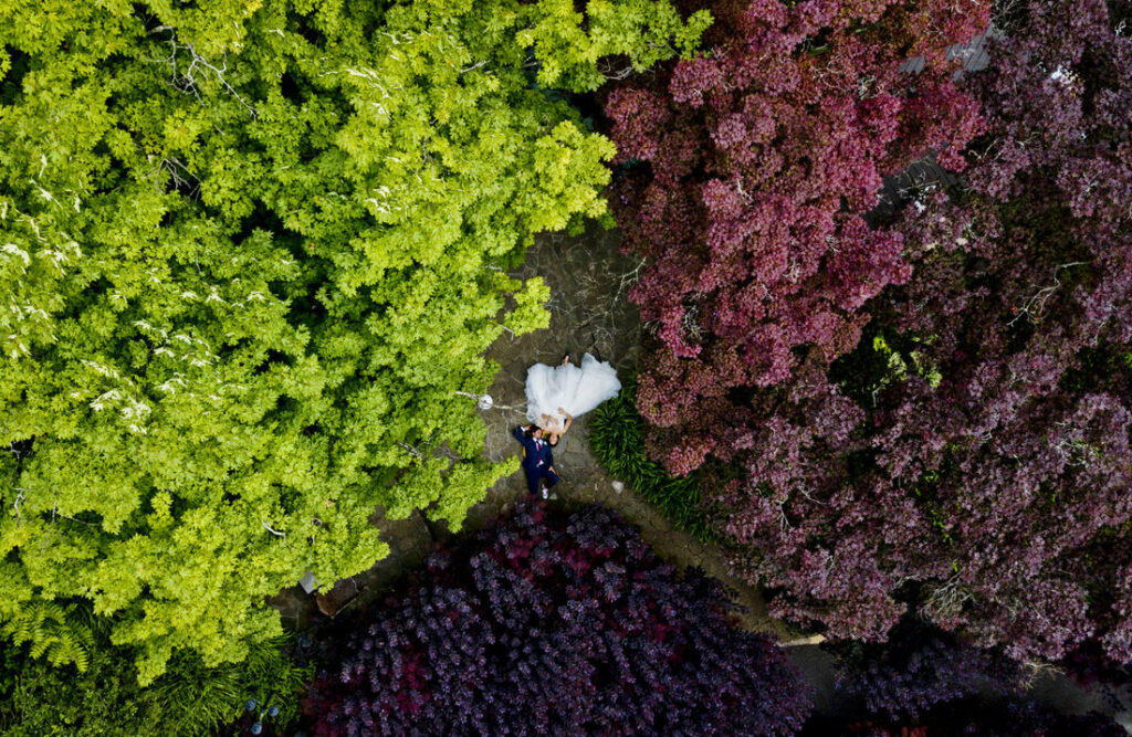 Drone Wedding Photography