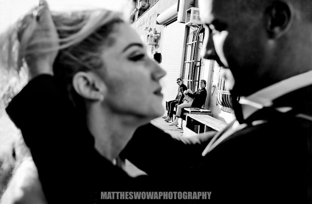 Dumbo wedding photographer capturing romantic Brooklyn wedding