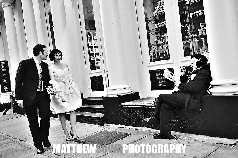 Meatpacking district wedding photographer