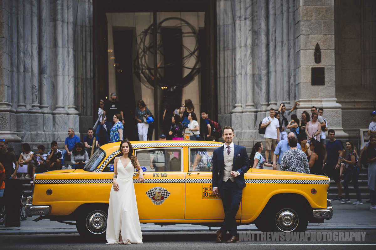 A Vintage NYC Taxi on your Wedding Day